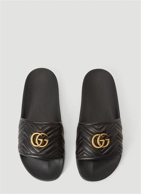 women gucci pool slides|women Gucci slides size 11.